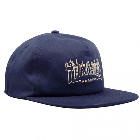 Drunk Witch Snapback Cap (Navy)