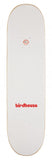 B Logo Deck (White) 8.5
