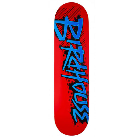 Splatter Logo Deck (Red) 8.25