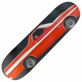 Red Stripe Skateboard Deck 8.38