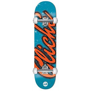 Old Logo FP Complete Skateboard (Blue/Orange) 8.0