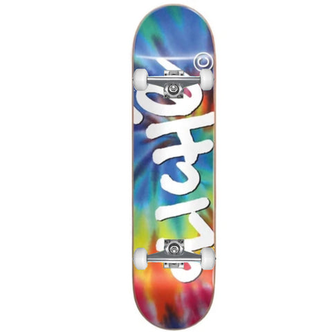 Handwritten Tie Dye Complete Skateboard