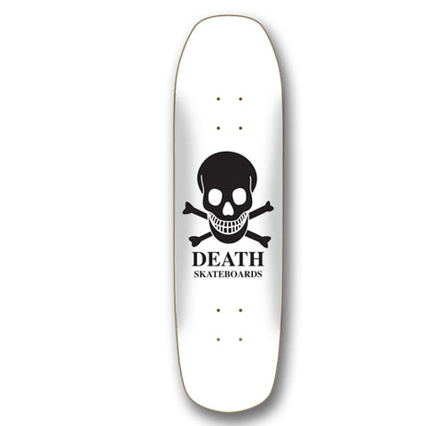 OG Skull Pool Shape Deck (White) 9.0"