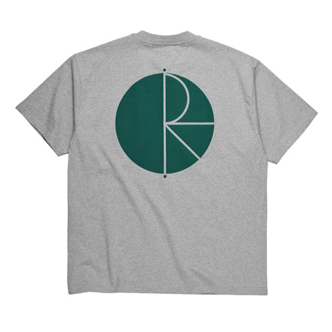 Fill Logo Tee (Heather Grey/Green)