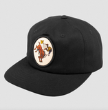 Horsey 5-Panel Cap (Black)