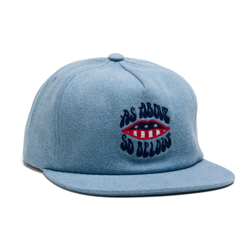 Above & Below Snapback Cap