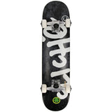 Handwritten Youth Complete Skateboard (Black/White) 7.0"