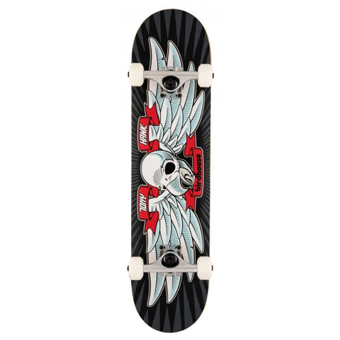 Falcon 1 (Black/Red) Stage 3 Complete Skateboard 8.125