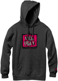 Napkin Logo Hoodie (Charcoal Heather)