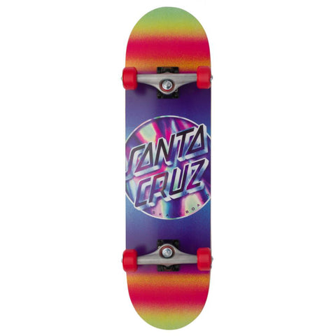Iridescent Dot Large Complete Skateboard 8.25