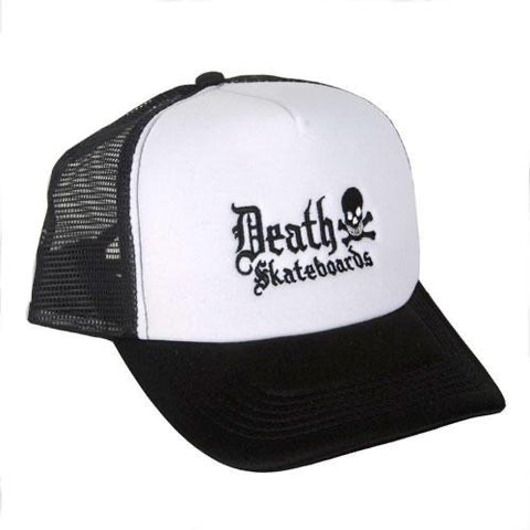 Death Trucker Cap (Black/White)