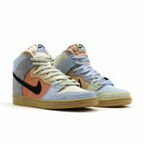 Dunk High Pro (Particle Grey/Black-Terra Blush)