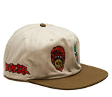 Two Face Snapback Cap (Tan)