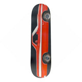 Red Stripe Skateboard Deck 8.38