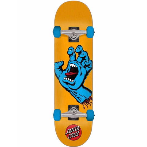 Screaming Hand Complete Skateboard (Orange) 7.8