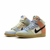 Dunk High Pro (Particle Grey/Black-Terra Blush)