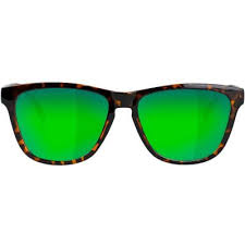 Glassy Deric Polarized Tortoise/Green Mirror