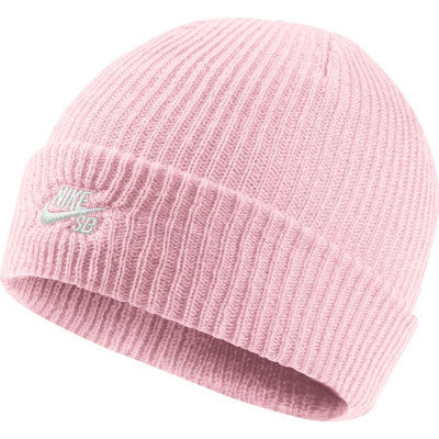 Fisherman Beanie (Pink/White)