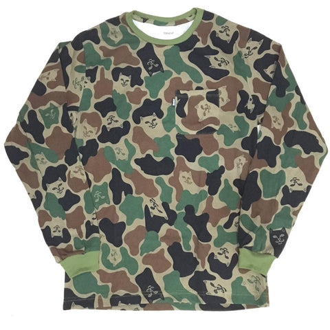 Lord Nermal Pocket Longsleeve Tee (Camo)