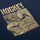 Happy To Be Here Hoodie (Slate Blue)