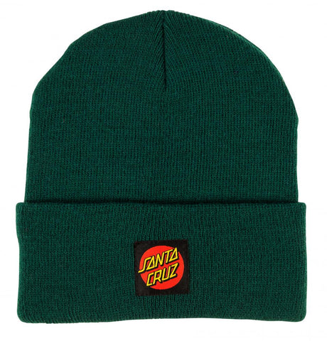 Classic Dot Beanie (Forest Green)