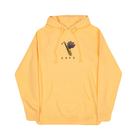 Sax Flowers Hoodie (Peach)