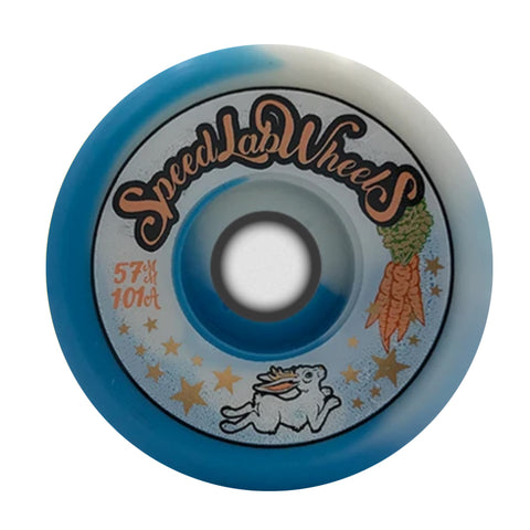 57mm Brodka Wheels (White/Blue)