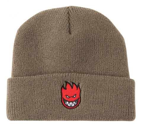 Big Head Fill Beanie (Khaki/Red)
