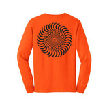 Classic Longsleeve Tee (Orange/Black)