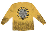 Classic 87 Swirl LS Tee (Yellow Wash/Black)