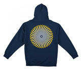 Classic Swirl Hoodie (Slate Navy/Yellow/White)