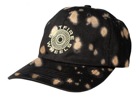 Classic 87' Swirl Snapback (Black/Bleached Yellow)