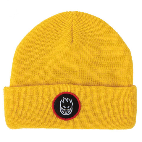 Bighead Circle Patch Beanie (Yellow)
