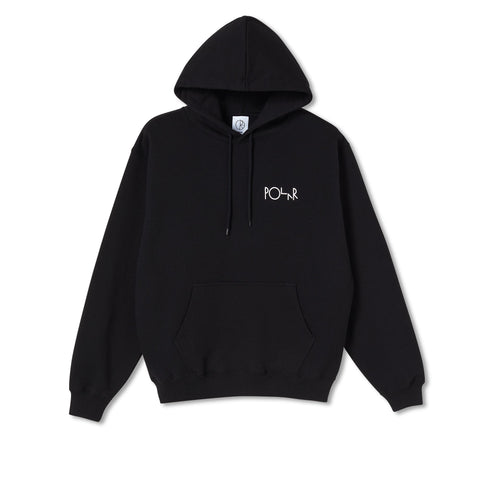 Fill Logo Hoodie (Black)