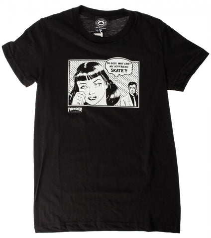 Girlfriend Womans Tee (Black)