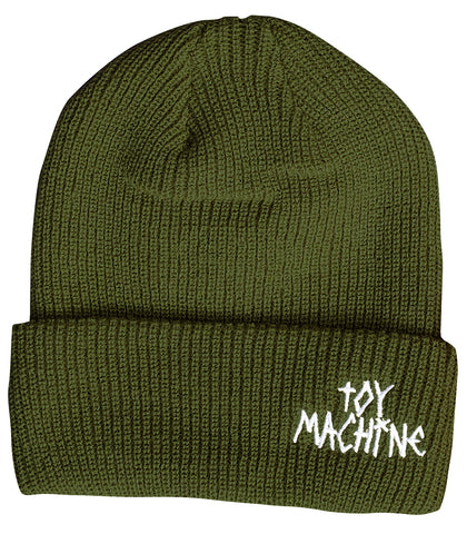 Tape Logo Beanie (Army)